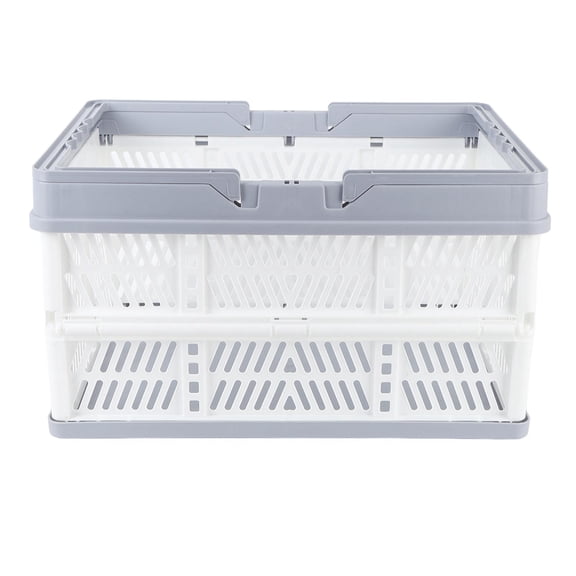 Yajisi Portable Folding PP Storage Crate – Waterproof, Large Capacity Basket with Handles for Kitchen, Office, Outdoor & Travel