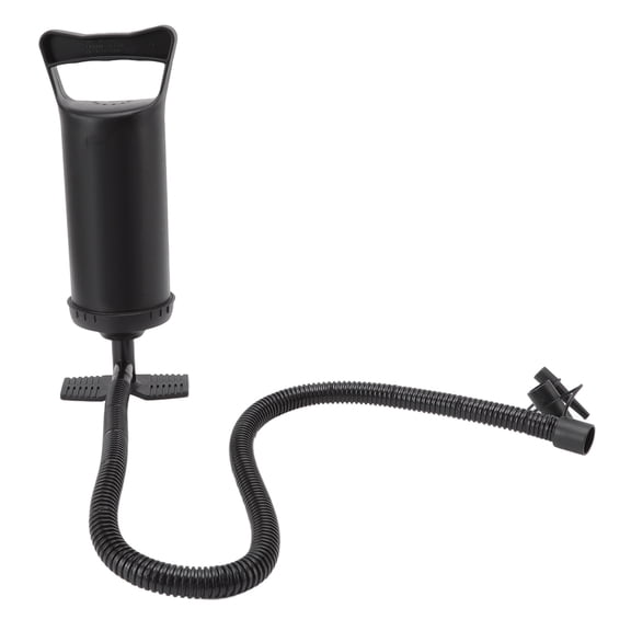 Yajisi Portable Hand Pulled Air Pump 750CC Manual Inflatable Pump for Rubber Boats and Kayaks, 12.2 inches / 31 cm Black Compact High Volume Inflator