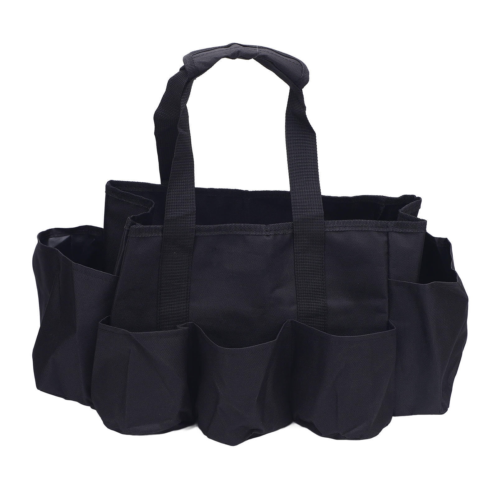 Yajisi Portable Oxford Cloth Tool Organizer Bag – 11.8" x 11" x 1.6", 0.75 lb, Multi‑Compartment Cleaning & Garden Storage with Handle