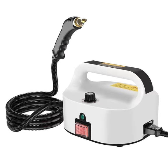 Yajisi Portable Pressurized Tankless Steam Cleaner 1500W 220V EU Deep Steamer Black and White