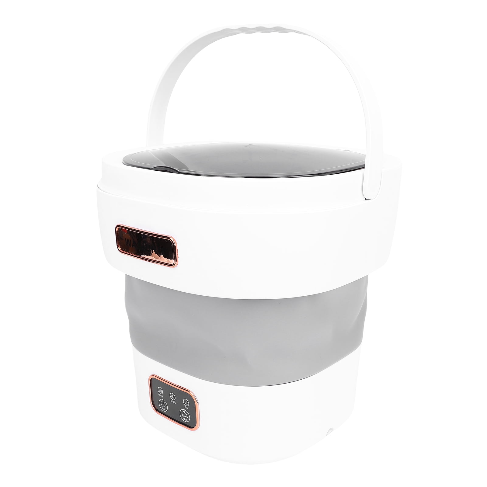 Yajisi Portable Washing Machine 12L Mini Foldable Washer Gentle Spin Dry Automatic Drainage EU Plug 12.3 inches