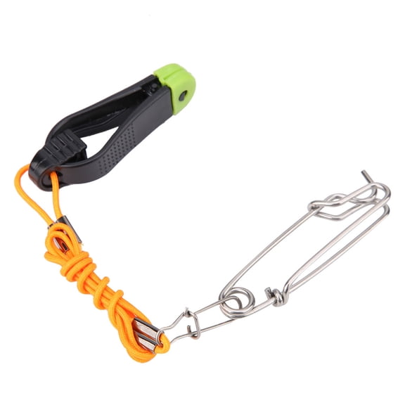 Yajisi Power Grip Board Mast Release Snap Clip Clamp for Board Trolling Boat Sea Fishing Accessories, Heavy Duty Fishing Clip, 2.36 inches / 6 cm Length, Black/Red