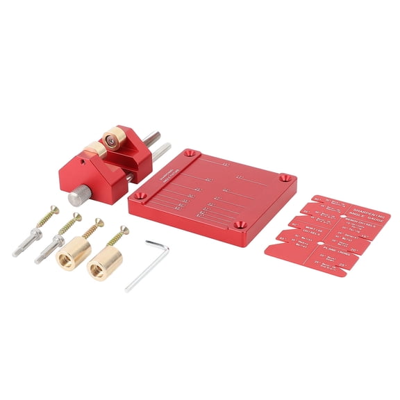 Yajisi Precision Stainless Steel Honing Guide Jig Kit Angle Measuring & Sharpening System for Woodworking Tools