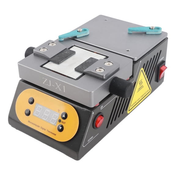 Yajisi Preheating Station Multifunctional Layer Glue Removal Heating Station Motherboard Soldering Hot Plate for Mobile IC CPU Chips Fixture PCB Motherboards US Plug 6.69 in / 17 cm
