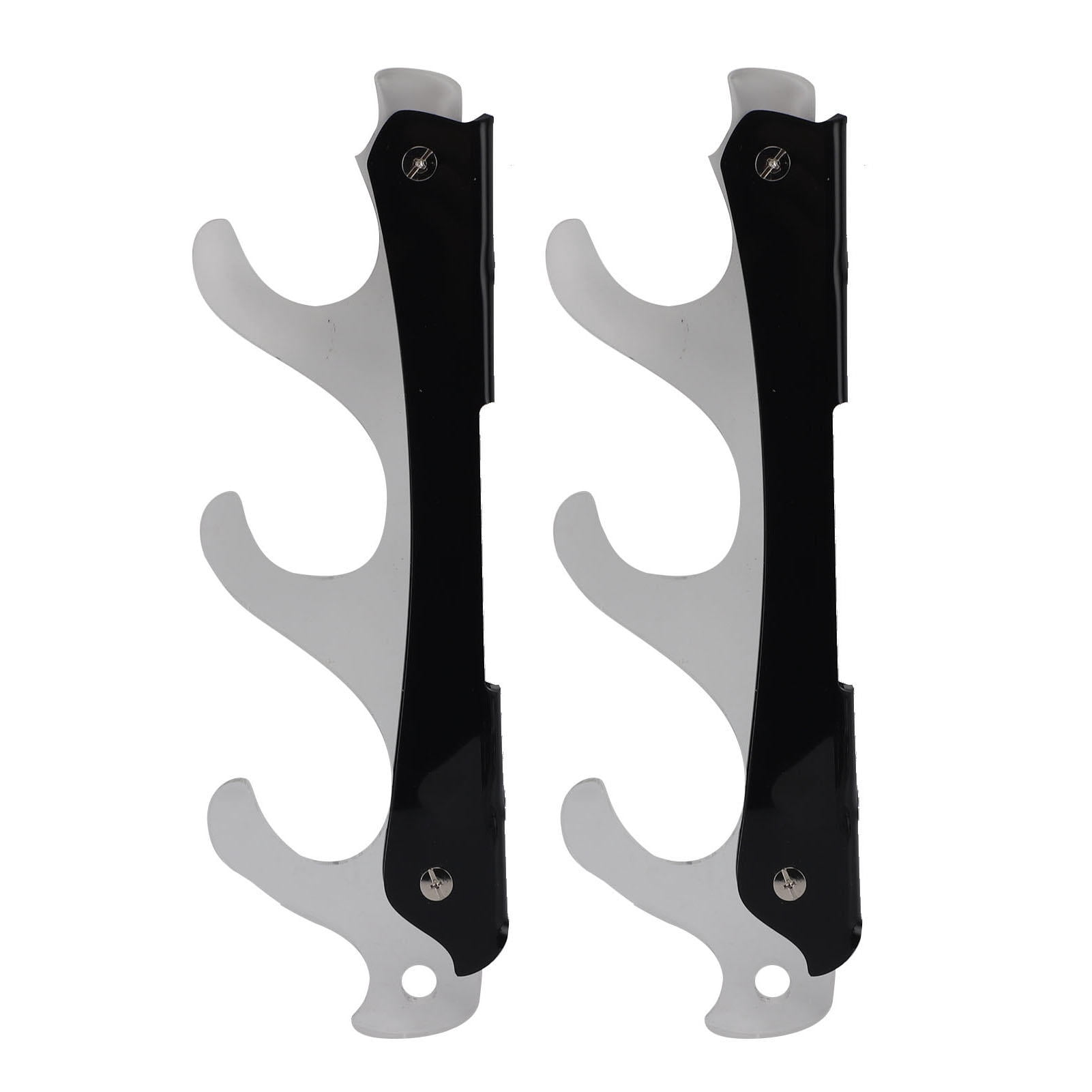 Yajisi Premium Acrylic Wall‑Mounted Sword Stand – Elegant Katana & Wakizashi Display Rack, Adjustable, Multi‑Use
