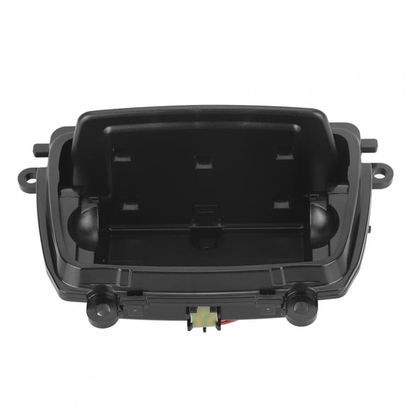 Yajisi Premium Black Car Center Console Ashtray Assembly Box Replacement Accessory, Custom Fit for BMW 5 Series F18 F10 520 523 525 528 530 535 Models, 7.09 inches / 18 cm Length