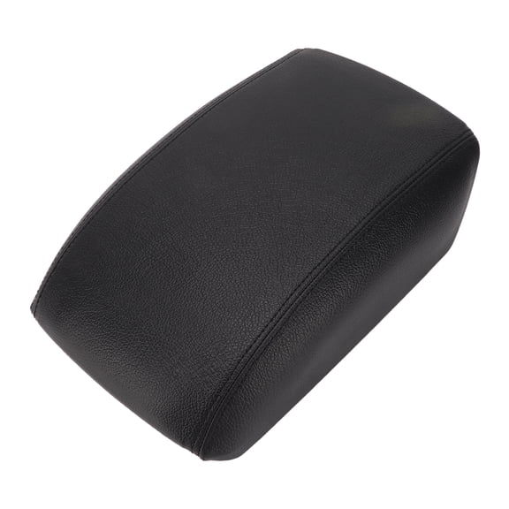 Yajisi Premium PU Leather Central Console Armrest Box Cover Pad Cushion 8R0864207A Replacement for Q5 2008-2016 Models - Durable Black Auto Interior Accessory Protector (11.81 inches / 30 cm)