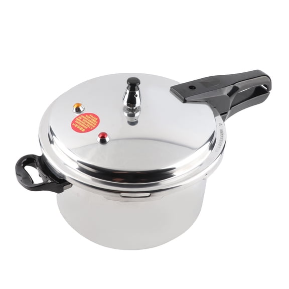 Yajisi Pressure Cooker Aluminum Alloy Explosion Proof 20CM/4L (7.8 inches) Large Capacity Canning Pot Compound Bottom for Gas and Induction