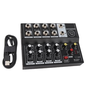 Yajisi Professional 8 Channel Sound Mixer Board Console for Broadcast, Live Show, KTV Stage Studio Mixing System with Built-in 1200mAh Battery (22.00 x 15.00 x 6.00 inches / 55.9 x 38.1 x 15.2 cm)