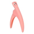 thumbnail image 1 of Yajisi Professional Nail Art Clipper Manicure Nail Tip Cutter Robust Simple Operating Fake False Nail Trimmer for Acrylic Extension DIY Pink U-Shaped French Style Scissors Grooming Tool (5.51 inches), 1 of 9