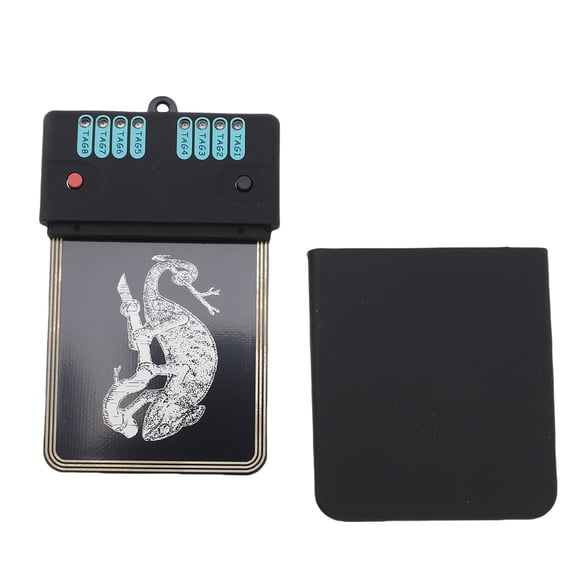 Yajisi RFID Access Card Reader 13.56Mhz Ergonomic Design Handheld NFC RFID Copier ID Reader Writer with 5 T5577 Keys and 5 T5577 Cards, Black