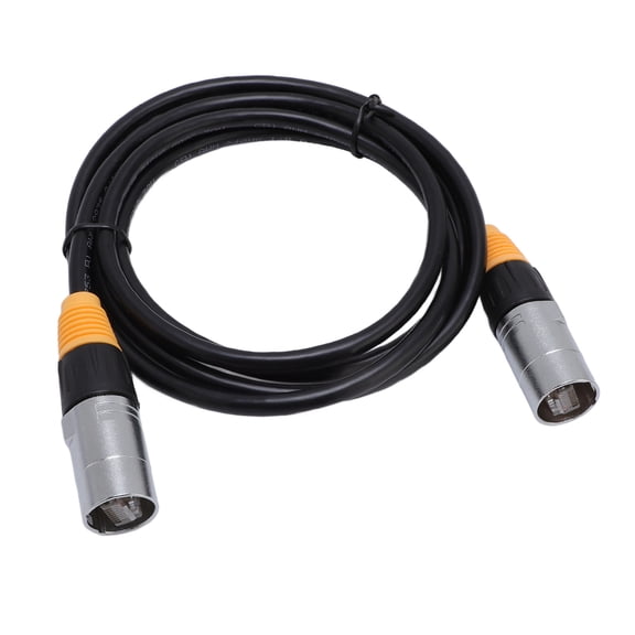 Yajisi RJ45 Adapter Cable STP Ethernet Extension Cable Indoor Outdoor LAN Shielded Cable Aluminum Water Resistant Connector 4.92 ft / 1.5m Length Black