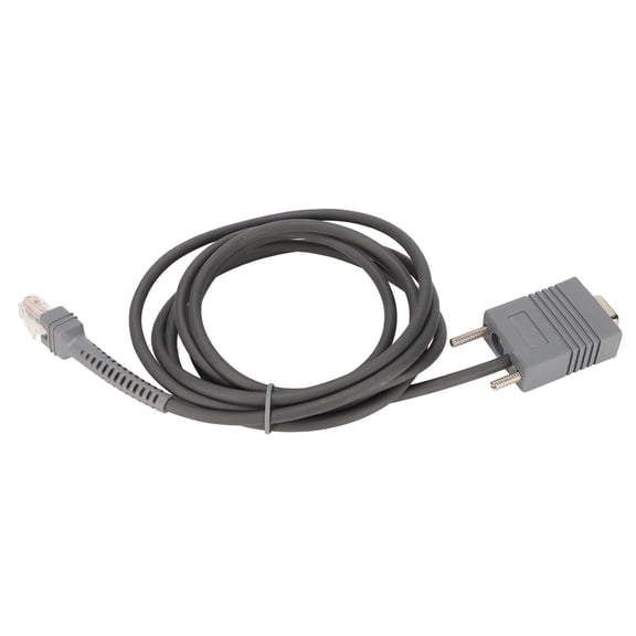 Yajisi RS232 Serial Cable PVC RJ45 Barcode Scanner POS Equipment 6.6 feet / 2 meters
