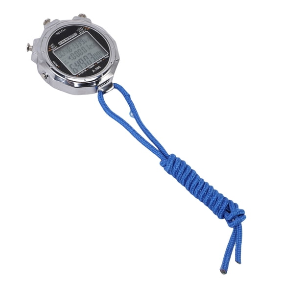 Yajisi Racing Stopwatch 3 Row Display 200 Splits Electronic Digital Stopwatch Timer for Outdoor Sports Coaches Track and Field Competitions Training Metal Shell 5.51 inches / 14.00 cm