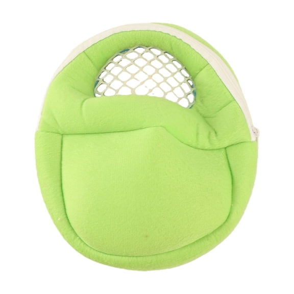 Yajisi Rat Carrier Hamster Hedgehog Ferret Sleep Traveling Bag Pocket Green Size M, 6.69 x 7.87 inches