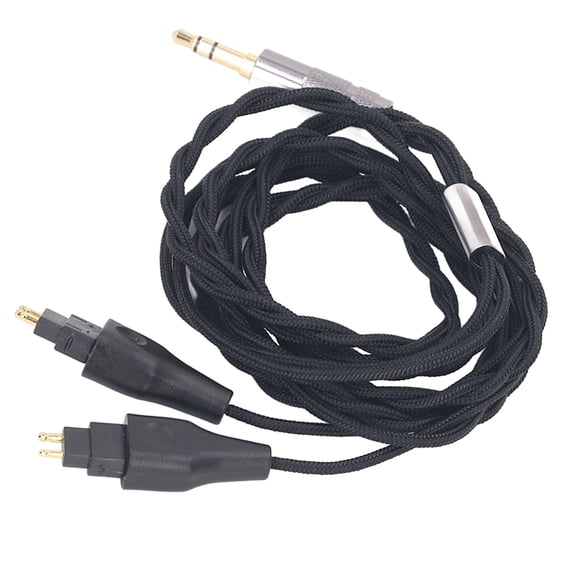Yajisi Replacement Sound Upgrade Cable Professional 3.5mm Plug Earphone Audio Cord for Sennheiser HD580 HD650 HD660S HD6XX HD600 HD660. Premium Silver Plated Copper Wire, 47.2 inches / 120 cm.