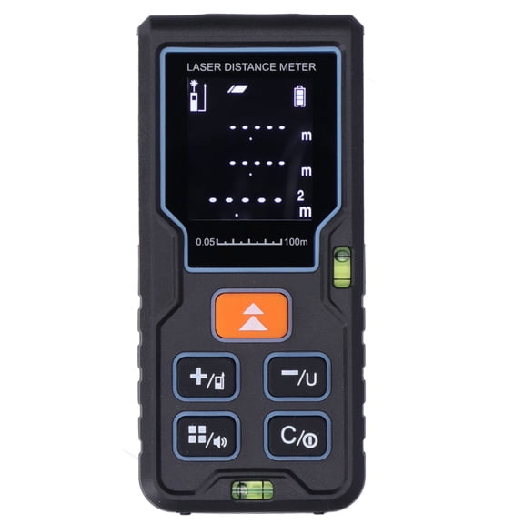 Yajisi S100 328ft/100m Handheld Digital Laser Distance Meter Infrared Range Finder Tool