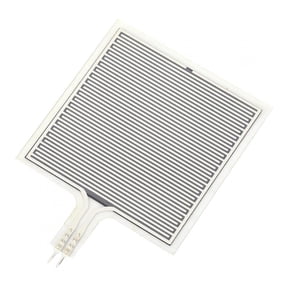 Yajisi SF45-65 Flexible Thin Film Pressure Sensor Force Sensitive Resistor, 10kg Range, Square Shape, Ultra-Thin Transducer Component, 2.6 inches / 65 mm Length
