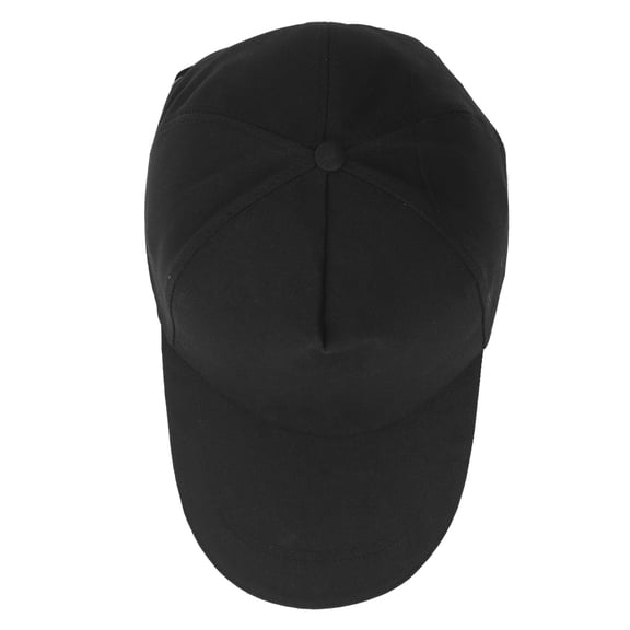 Yajisi Safe Bump Cap Adjustable Baseball Hat ABS Inner Shell Breathable Cotton Lightweight Safety Work Hat Black for Head Protection Construction Industrial Daily Use, 1 Count