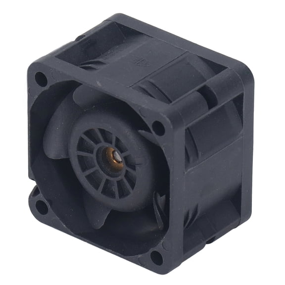 Yajisi Server Cooling Fan 4 Pin Replacement Cooling Fan for Dell PowerEdge R230 Fan R220 R210 Server Accessory DC 5V 0.81A Aluminum Alloy ABS Material (4.33 inches / 11 cm) Black[cite: 1]
