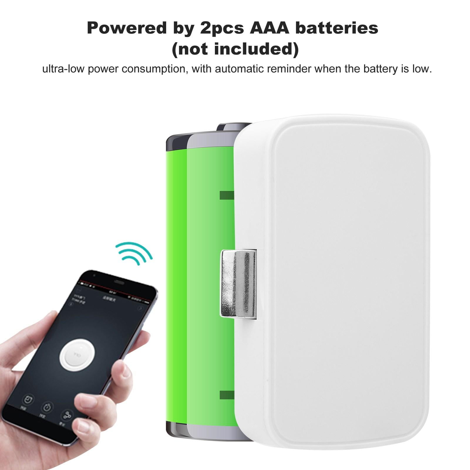 Yajisi Smart Bluetooth Drawer Lock – Concealed, No‑Keyhole, App‑Controlled, Battery‑Powered for Cabinets, Bookcases & Wardrobes