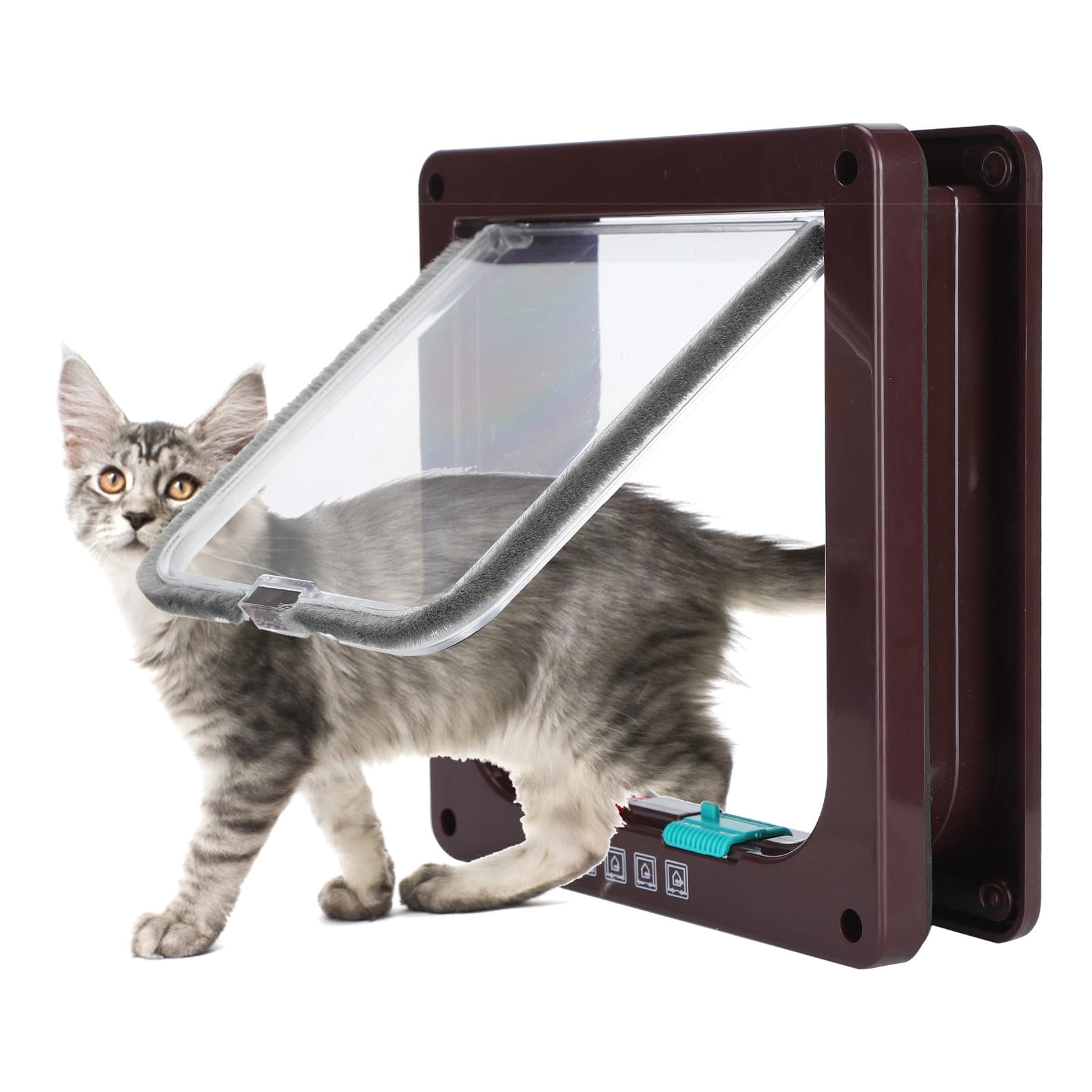 Yajisi Smart Cat Flip Door – Weather‑Proof Pet Gate with Magnetic ...