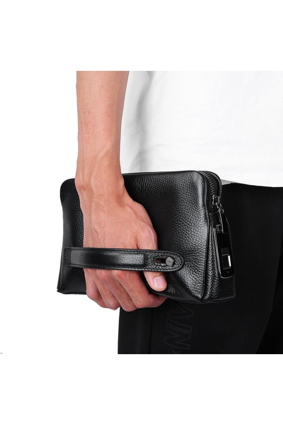 Smart Fingerprint Leather Wallet  10Fingerprint Storage, 0.5s Unlock, Cowhide Finish, 25003000 Cycles, TypeC Charge