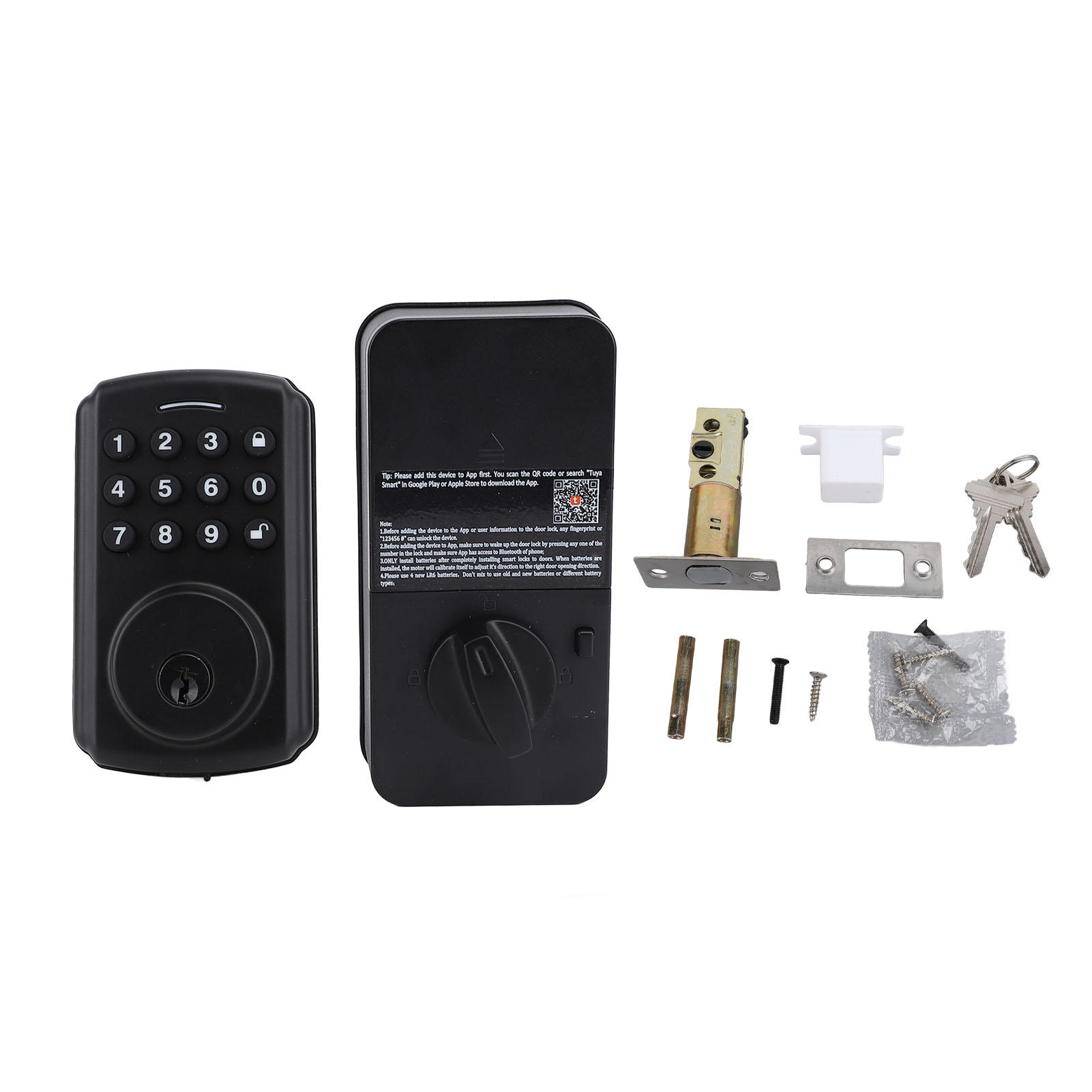 Yajisi Smart Keypad Door Lock 20 User Codes Backup Keys Photo Inspiration