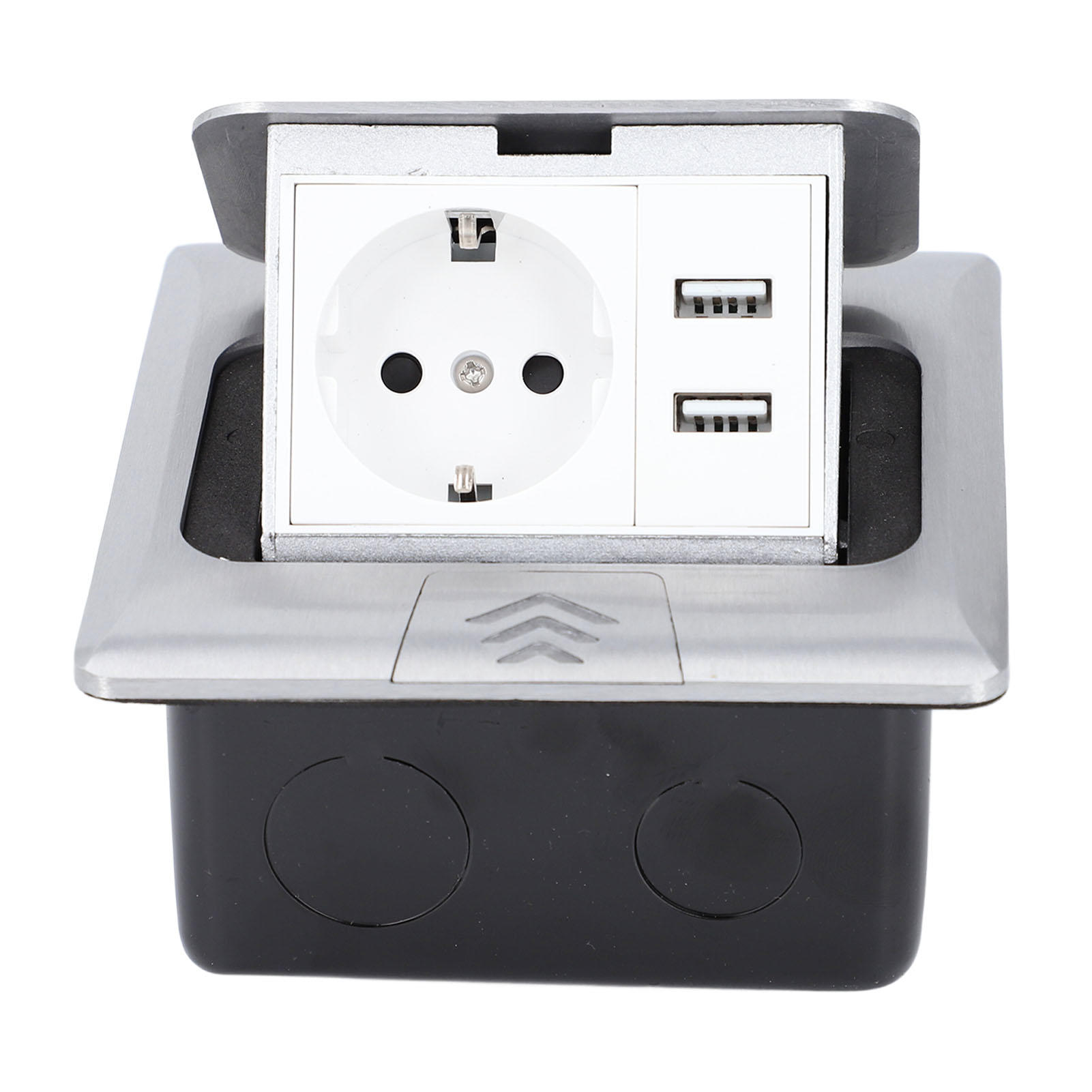 Embedded Outlet Yajisi Smart Pop‑Up Floor Outlet Box, IP44 Waterproof, 100‑240V USB ...