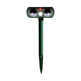 thumbnail image 1 of Yajisi Solar Animal Repeller Ultrasonic Outdoor Pest Repellent Weatherproof Farm Garden Repeller with Flashing Light Motion Detector for Squirrel, Raccoon, Deer, 1 of 5
