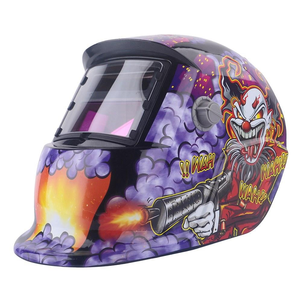 Yajisi Solar‑Powered Auto‑Darkening Welding Helmet – Arc, TIG, MIG & Grinding Protection