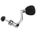 thumbnail image 1 of Yajisi Spinning Reel Replacement Power Handle, Metal Rocker Arm EVA Grip, Silver, Medium (2000 & 3000 Series), Fishing Accessory, 1 of 9