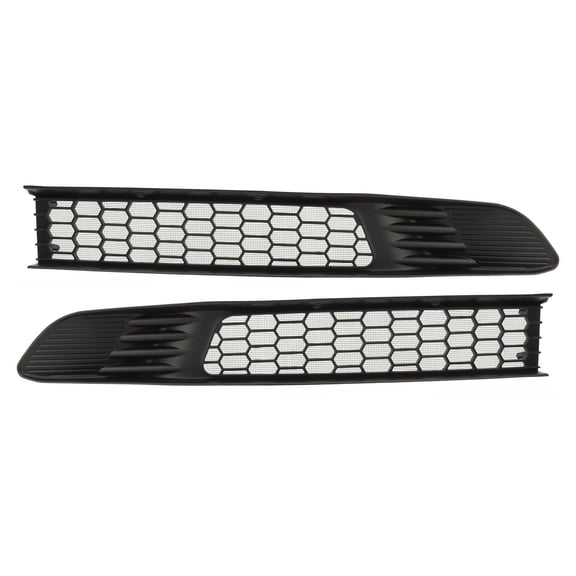 Yajisi Split Type Front Bumper Grill Cover, Matte Black Air Intake Grille, Fit for Tesla Model 3 2017-2023, 22.4" x 3.9" x 3.9"