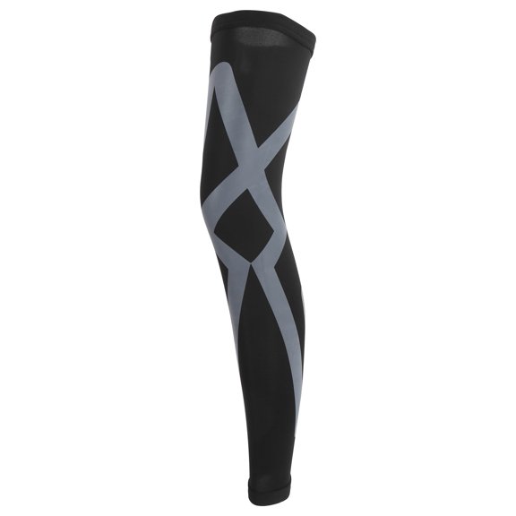 Yajisi Sports Kneepad Compression Elasticity Legguard for Basketball Football Cycling - Black/Gray, Size L