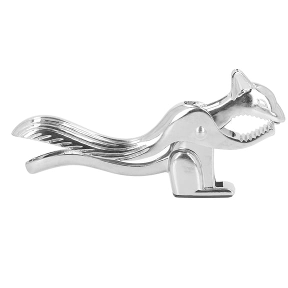 Yajisi Squirrel Shape Zinc Alloy Walnut Cracker Clip Multi Purpose Nutcracker for Chestnuts and Pecans Heavy Duty Kitchen Tool (6.9 inches / 17.5 cm)