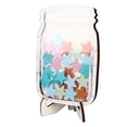 thumbnail image 1 of Yajisi Star Reward Jar with 30 Colorful Stars and 2 Stands, Safe Sturdy Wood Routine Training Kids Reward Board for Home Education and Classroom Potty Training Incentive Chart, 10 inches / 25.4 cm, 1 of 9