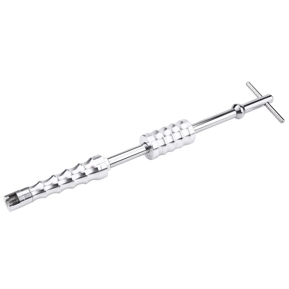 Yajisi T Shape Slide Hammer Hand Puller Car Body Dent Removal Tool Paintless Repair Hand Tool For Auto Motorcycle Washing Machine Refrigerator Dent Repair Kit Silver