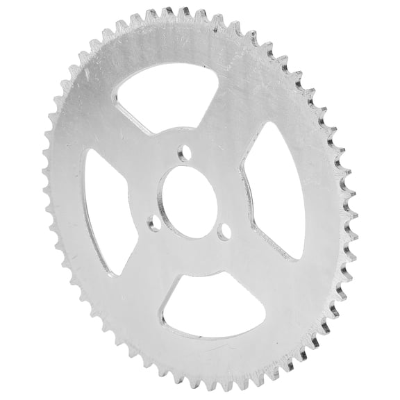 Yajisi T8F 58T Heavy Duty Steel Sprocket Rear Wheel 3-Hole Chain Drive Gear 29mm Inner Diameter / 1.1 inches Compatible with 47cc 49cc Mini Pocket Bike Gas Scooter Motorcycle ATV Quad Go-Kart
