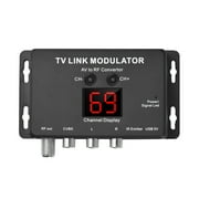 Yajisi TM80 TV LINK Modulator AV to RF Converter For Digital Set Top Box DVR DVD [cite 1, 6]