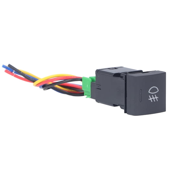 Yajisi TS-10 Front Fog Lamp Switch IP67 Protection Wired Car Light Push Switch Button ABS for Camry