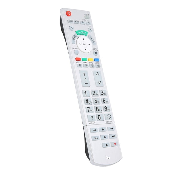 Yajisi TV Remote Control Replacement for Panasonic N2QAYB000842 THL47WT60A THL50DT60A Smart Television Controller, Requires 2 AA Batteries, Black, 9.06 inches / 23 cm