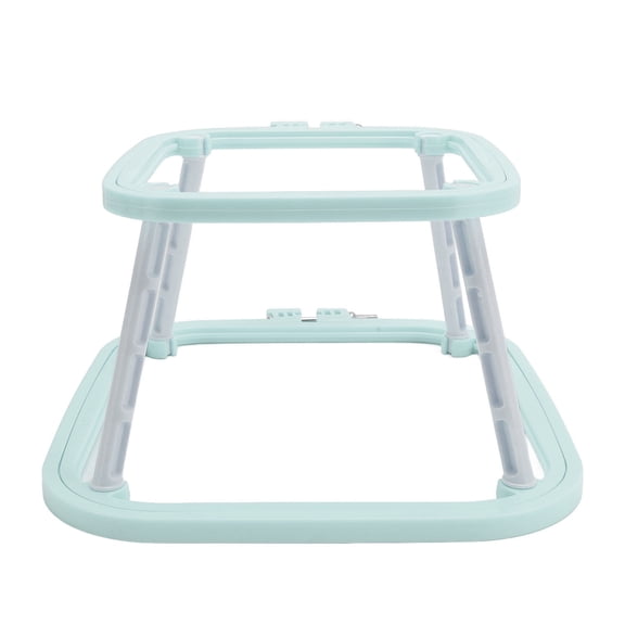 Yajisi Tabletop Needlework Frame Holder Double Layer Embroidery Hoop Stand with Needle for Craft Projects Nordic Green - 11 inches / 28 cm Tools