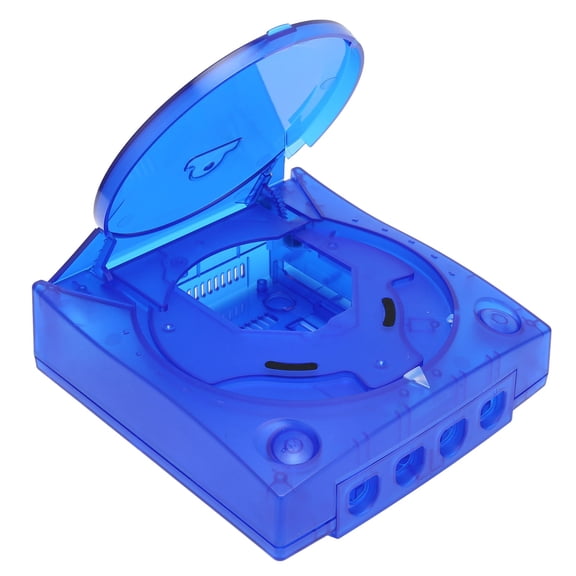 Yajisi Translucent Plastic Shield Housing Shell Case Replacement for SEGA Dreamcast DC Video Game Console, Sturdy Scratch Resistant Material, Blue (7.87 inches / 20 cm)