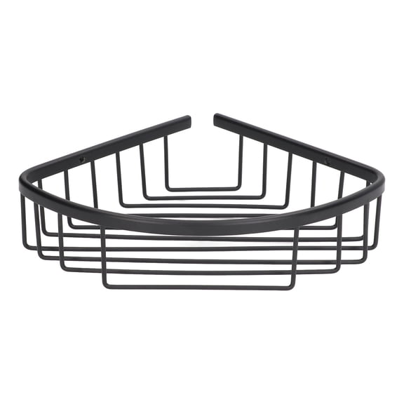 Yajisi Triangular Bathroom Shelf Stainless Steel Kitchen Corner Storage Rack Shower Holder Home Space Organizer 9.06 in / 23 cm Wall Mount Rust Resistant