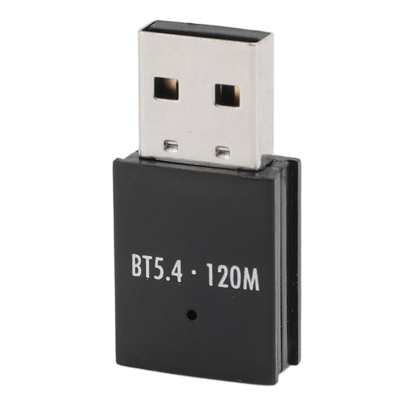 Yajisi USB Bluetooth 5.4 Adapter 120m Wireless Network Dongle Receiver and Transmitter for Desktop Laptop PC Supports Windows 11/10/8.1 Keyboard Mouse Headset Speaker