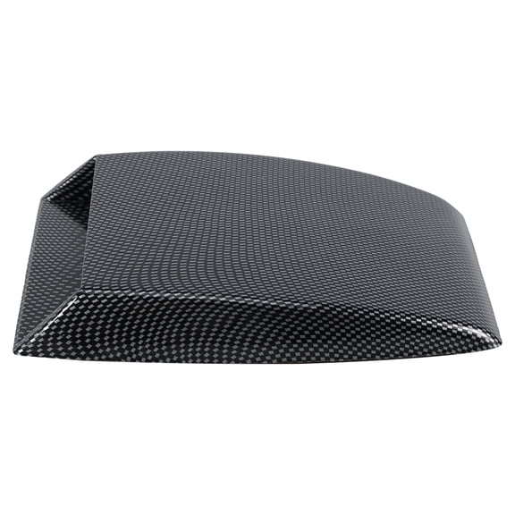Yajisi Universal Auto Car Decorative Air Flow Intake Scoop Bonnet Vent Sticker Cover Hood, ABS Material Exterior Accessory for Cars Trucks SUVs, Carbon Fiber