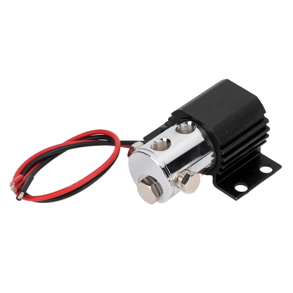 Yajisi Universal Front Brake Line Lock Kit Electric Roll Control Solenoid Hill Holder Set 12-24V DC Black, 8.66 inches / 22 cm Size