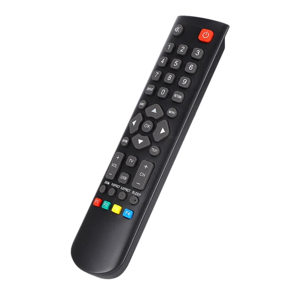Yajisi Universal TV Remote Control Controller Replacement for TCL Models RC3000E01 RC311 RM201AATLC-925 RC2000C, Requires 2x AAA Batteries (Not Included), Ergonomic Lightweight Design, Black