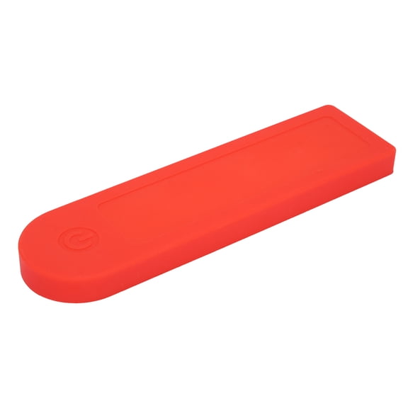 Yajisi Universal Waterproof Silica Gel Display Panel Cover for M365 Electric Scooter Dashboard Screen Protection Scratch Proof Flexible Circuit Board Protective Sleeve Accessory Red Edition