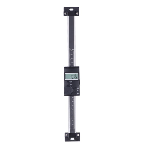Yajisi Vertical Digital Vernier Caliper IP45 Waterproof Electronic Linear Scale with Large LCD Display for Professional Milling Machines and Woodworking, Stainless Steel Tool, 8 inches / 200 mm